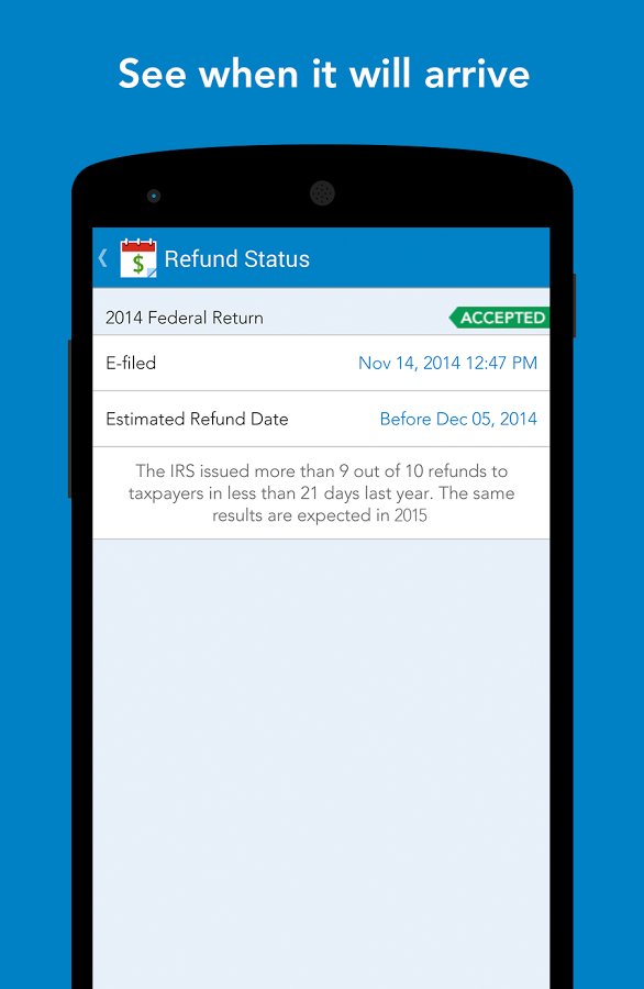 MyTaxRefund by TurboTax – Free截图3