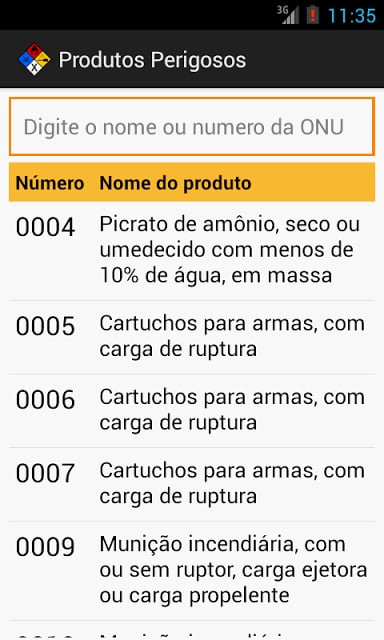 Produtos Perigosos截图8