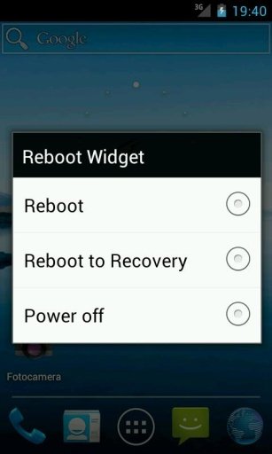 Reboot Widget截图4