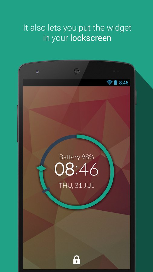 简约时钟部件 Minimalist Clock Widget截图9