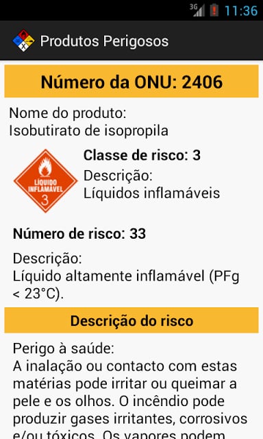 Produtos Perigosos截图3