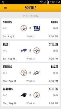 Steelers Gameday PLUS截图