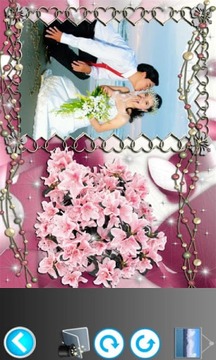 婚礼相框截图