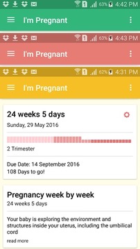 我怀孕/怀孕的应用截图