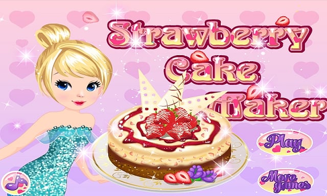 Strawberry Cake Maker截图1
