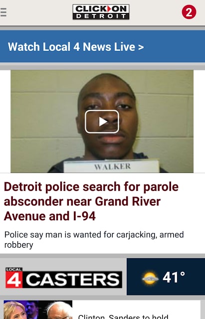 ClickOnDetroit WDIV Local 4截图3