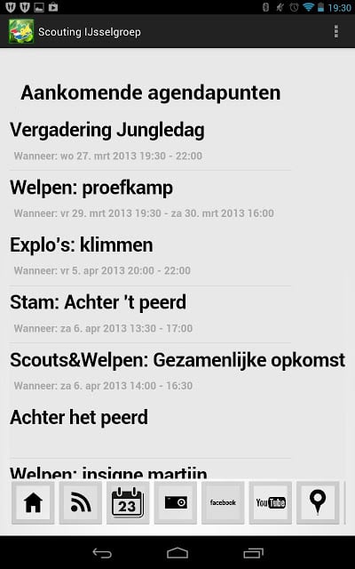 Scouting IJsselgroep截图2