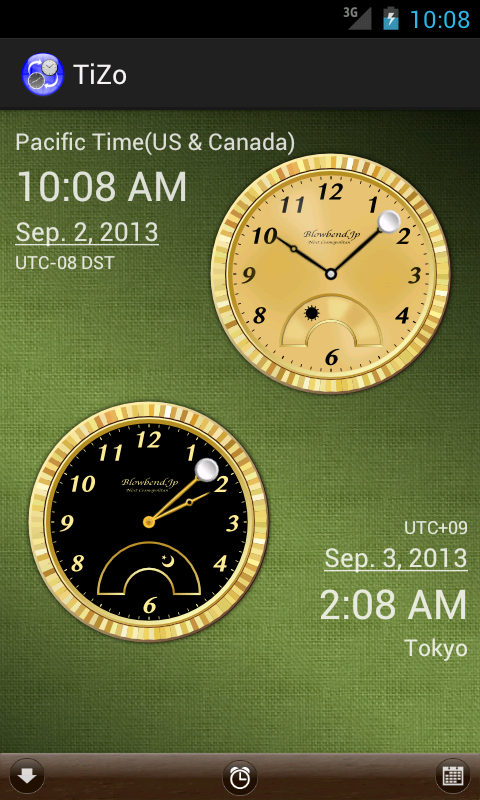 TiZo(world time clock)截图7