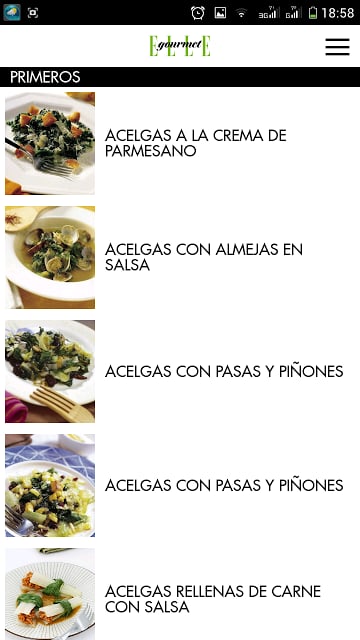 recetas Elle美食料理 ELLE GOURMET recetas comida截图4