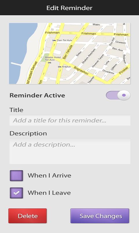 when.There - Location reminder截图3