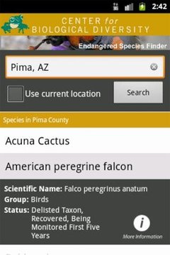 Species Finder截图