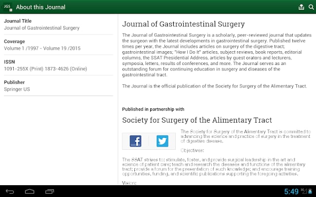 J of Gastrointestinal Su...截图8