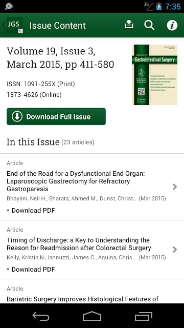 J of Gastrointestinal Su...截图6