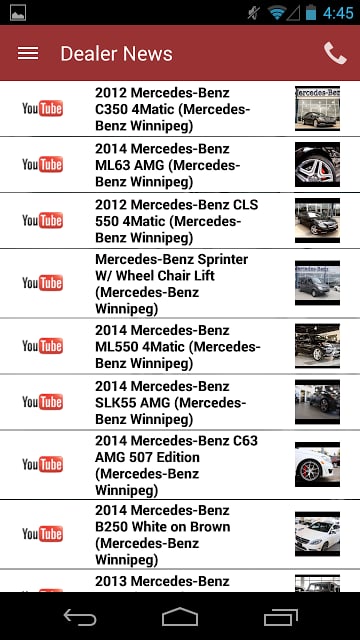 Mercedes-Benz Winnipeg截图4