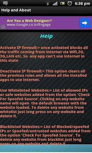 IPspoofing Detector & Firewall截图6