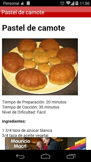 Postres Caseros 2.0截图6