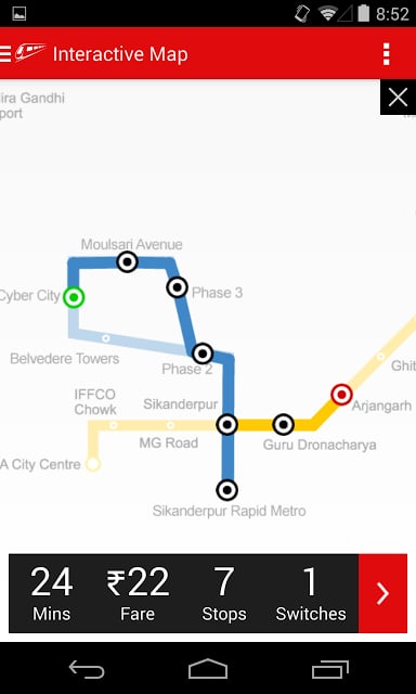 Delhi-NCR Metro截图4