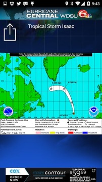 WDSU Hurricane Central截图
