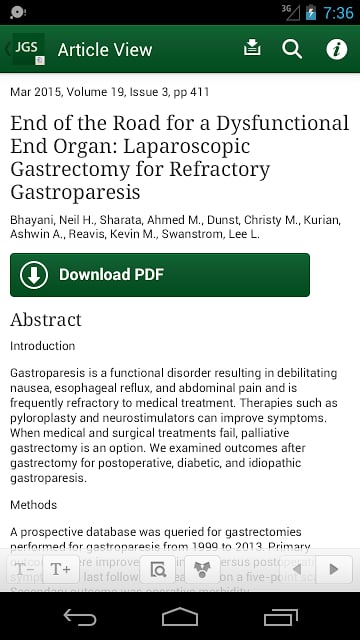 J of Gastrointestinal Su...截图10