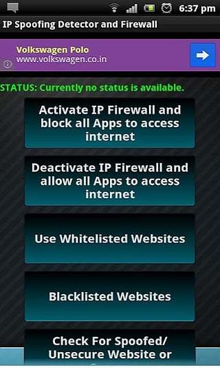 IPspoofing Detector & Firewall截图1