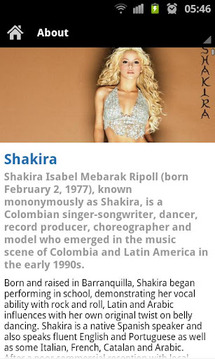 Shakira Top 10 Songs截图