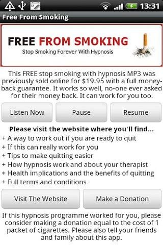 Free From Smoking - Hypnosis截图4