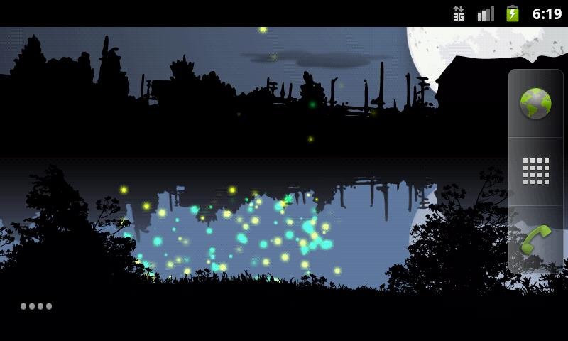 Fireflies Free Live Wallpaper截图9