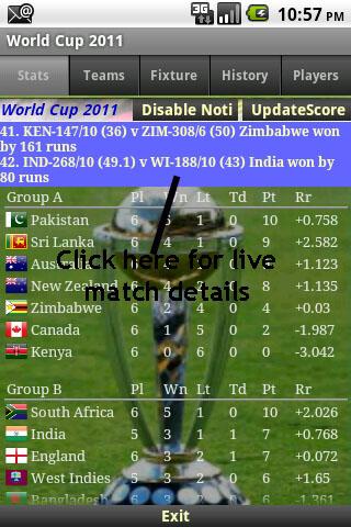 Cricket World Cup 2011 (Full)截图2