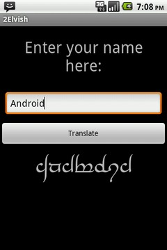 Elvish Translator截图