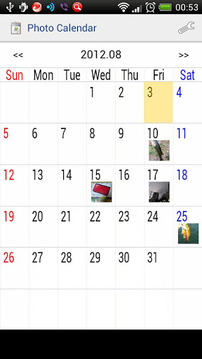 Photo Calendar截图