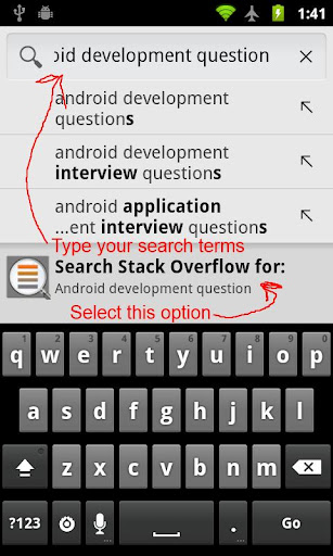 Stack Search Interface截图4