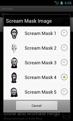 Scream Mask Live Wallpaper截图2