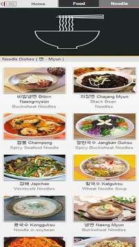 了解韩国食品截图