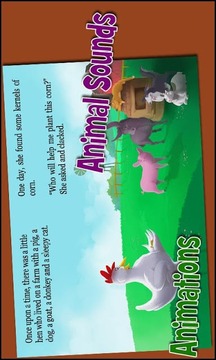 Little Hen - A kids story app截图