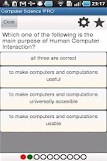 计算机科学专业测试截图4