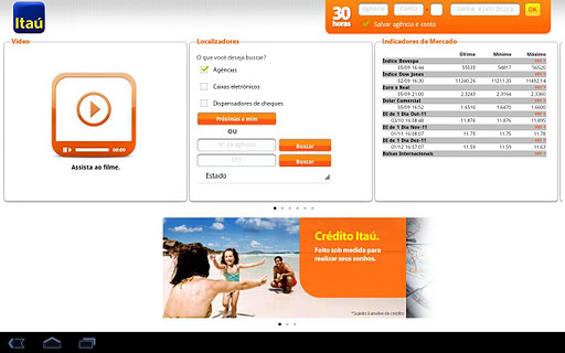 Ita&uacute; para Tablets截图2