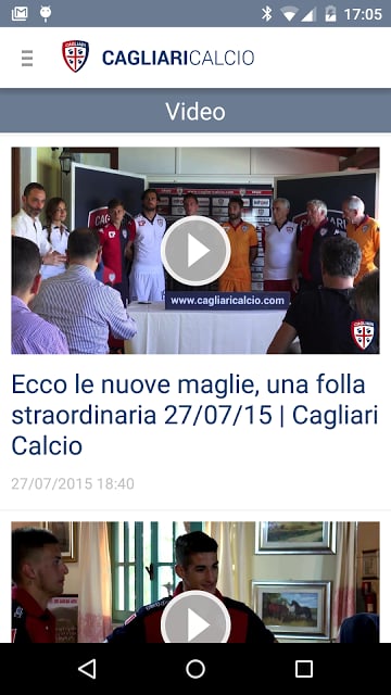 Cagliari Calcio截图4