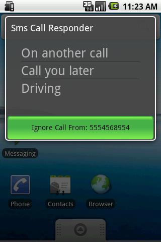 Sms Call Responder截图2