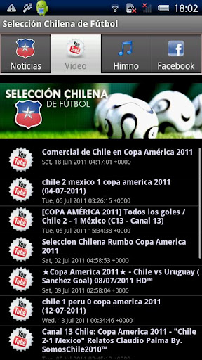 Selecci&oacute;n Chilena de F&uacute;tbol截图4