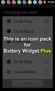 Battery Widget Icon Pack 2截图