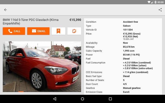 mobile.de – vehicle market截图5