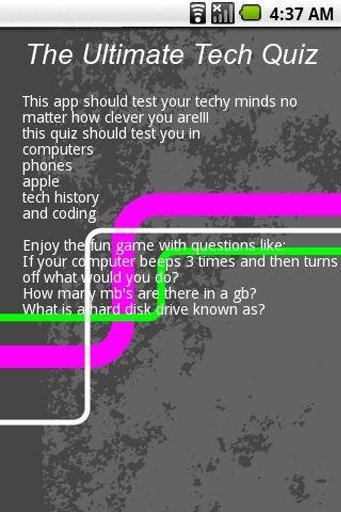 The Ultimate Tech Quiz截图2