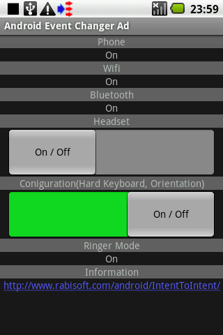 Android Event Changer Ad截图1