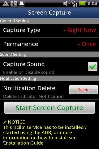 Screen Capture -No Rooting 2.2截图4