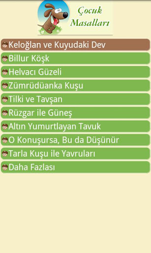 &Ccedil;ocuk Masalları截图2