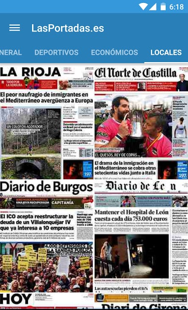 Spanish Newspaper Front Pages截图3