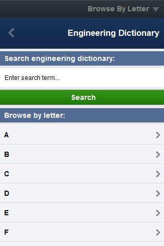 Engineering Dictionary截图2