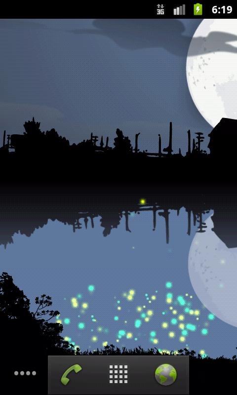 Fireflies Free Live Wallpaper截图2