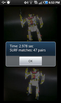 SURF Image Matching截图