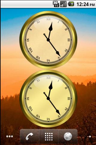 Classic Clock Widget Free截图1